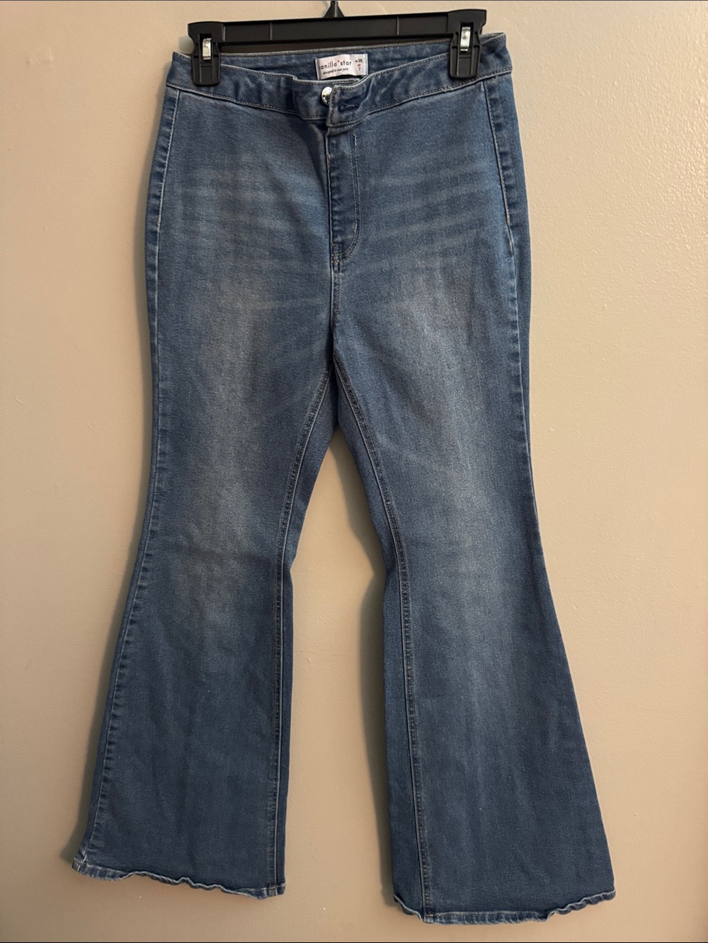 Vanilla Star Medium Blue Flare Jeans